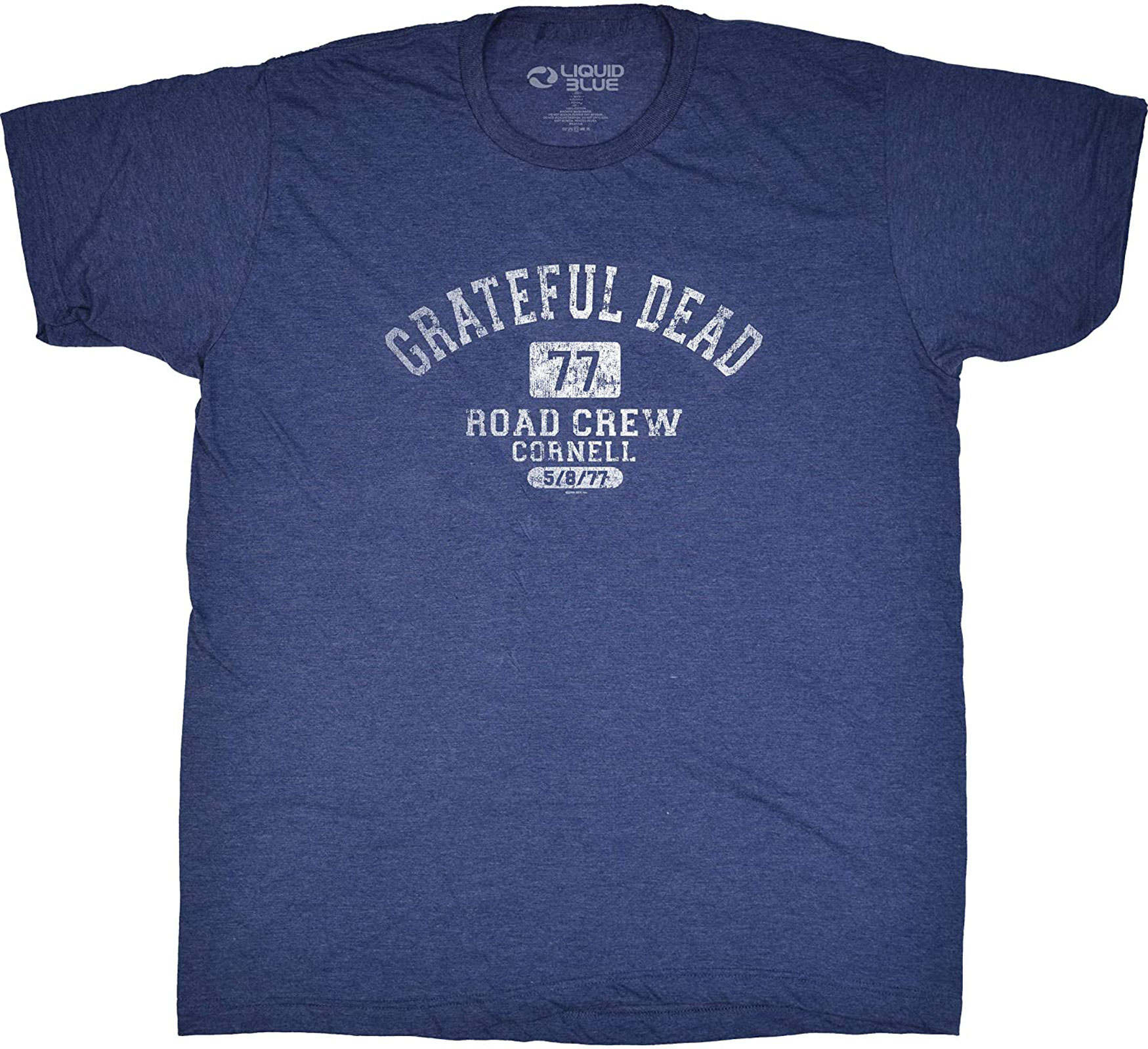 Grateful Dead Road Crew 1977 Cornell Adult T-Shirt