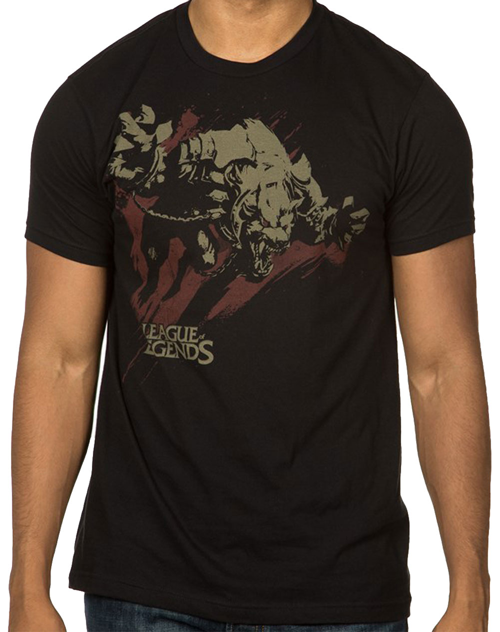 League Of Legends Warwick Adult Premium T Shirt Officially Licensed Game Shirt Ebay