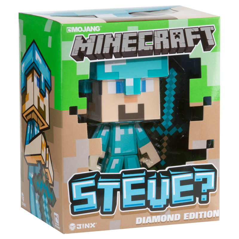 MINICRAFT/フィギュア/スティーブ・ジョブズ/ハンドメイド/ドール/箱付 minecraft-diamond-steve-vinyl1