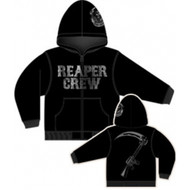 Sons of Anarchy Reaper Crew Adult Zip Up Hoodie Sweatshirt