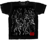 The Walking Dead Walkers Attack Adult T-Shirt