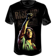 Bob Marley - Arm Up Adult T-Shirt