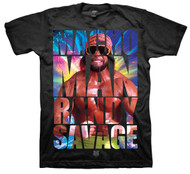 WWE Up Close Macho Man Randy Savage Adult T-shirt