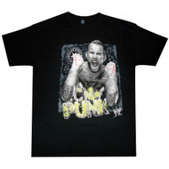 WWE CM Punk Intensity Adult T-shirt