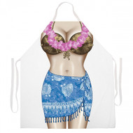 Attitude Apron - Blue Sarong Apron