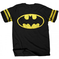 Batman Logo Athletic Style Adult T-Shirt