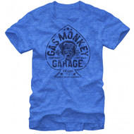 Gas Monkey Garage Aces High Distressed Print Adult T-shirt