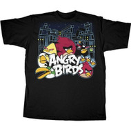 Angry Birds Conflict Adult T-shirt 