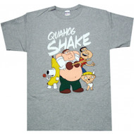 Family Guy Quahog Shake Adult T-shirt