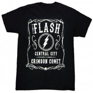 DC Comics The Flash Filigree Adult T-shirt