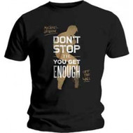 Michael Jackson Adult T-shirt: Don't Stop Till You Get Enough