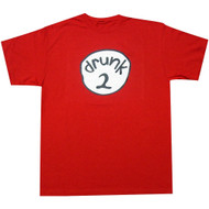 Drunk 2 Funny Red T-Shirt