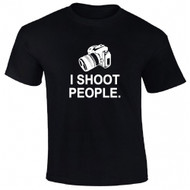 I Shoot People Adult T-Shirt