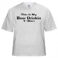 This Is My Beer Drinking T-shirt