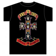 Guns N Roses Appetite For Destruction Cross Adult T-Shirt