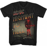 ACDC Highway To Hell Adult T-shirt