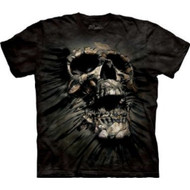 Breakthrough Skull Tie Dye Adult T-shirt