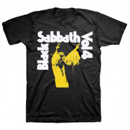 Black Sabbath Vol 4 Distressed Print Adult T-shirt