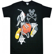 Disney Mickey Mouse Acid Drip Adult T-shirt