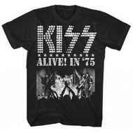 Kiss Alive in '75 Adult T-Shirt