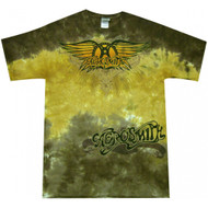 Aerosmith Ray Logo Tie Dye Adult T-Shirt