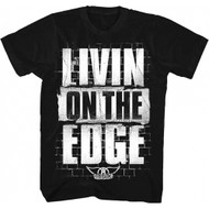 Aerosmith Livin On The Edge Adult T-Shirt