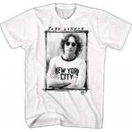 John Lennon New York City Picture Frame T-shirt