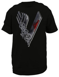 Vikings Big V Logo Adult T-Shirt