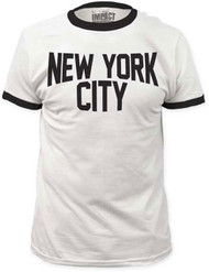 New York City Ringer Adult T-shirt