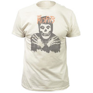 Misfits Classic Skull Distressed Print Adult T-shirt