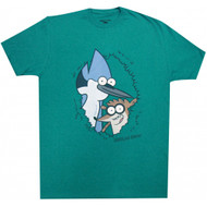 Regular Show Eye Spy Adult T-Shirt