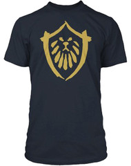 World of Warcraft Mists Pandaria Alliance Faction Logo Adult T-Shirt