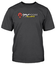 World of Warcraft Only Noobs Play Alliance Adult T-Shirt