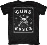 Guns N Roses Street Sign Spencer Adult T-Shirt