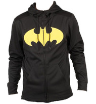 Batman Pieced Poly Adult Hoodie