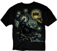 DC Comics Batman Abstract Adult T-shirt