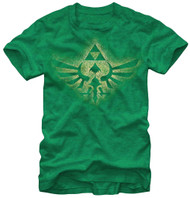 Nintendo Legend of Zelda Soaring Triforce Adult T-Shirt