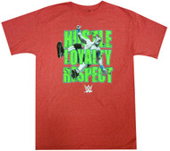 WWE Superstar John Cena Hustle Loyalty Respect Youth T-Shirt