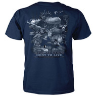 Live To Hunt - Hunt To Live - Deer Hunting T-Shirt
