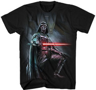 Star Wars Light Piercer Darth Vader Adult T-Shirt
