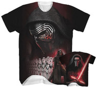 Star Wars The Force Awakens Kylo Sub F&B Adult Sublimated T-Shirt