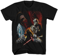 Star Wars Galactic Rule The Force Awakens Adult T-Shirt