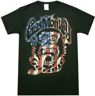 Gas Monkey Garage - Americana Monkey Logo Adult T-Shirt