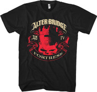 Alter Bridge Fortress Banner Adult T-Shirt