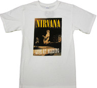 Nirvana Live At Reading Adult T-Shirt