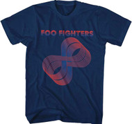 Foo Fighters Loops Logo Adult T-Shirt