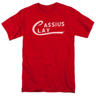 Muhammad Ali Cassius Clay Logo Adult T-Shirt