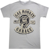 Gas Monkey Garage - Flux Tackle Twill Logo Adult T-Shirt