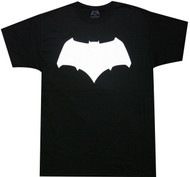 Batman VS Superman - Batman White Logo Adult T-Shirt
