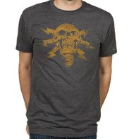 Battlefield 4 Lightning Skull Adult Premium Heather T-Shirt